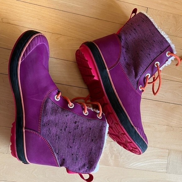 Keen Elsa Waterproof Boots in Purple 6 - Picture 12 of 13